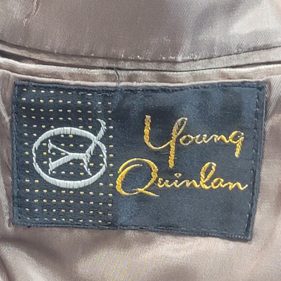 Harris Tweed Young Quinlan Vintage Hand Woven 100% Virgin Scottish Wool Jacket - Picture 9 of 16